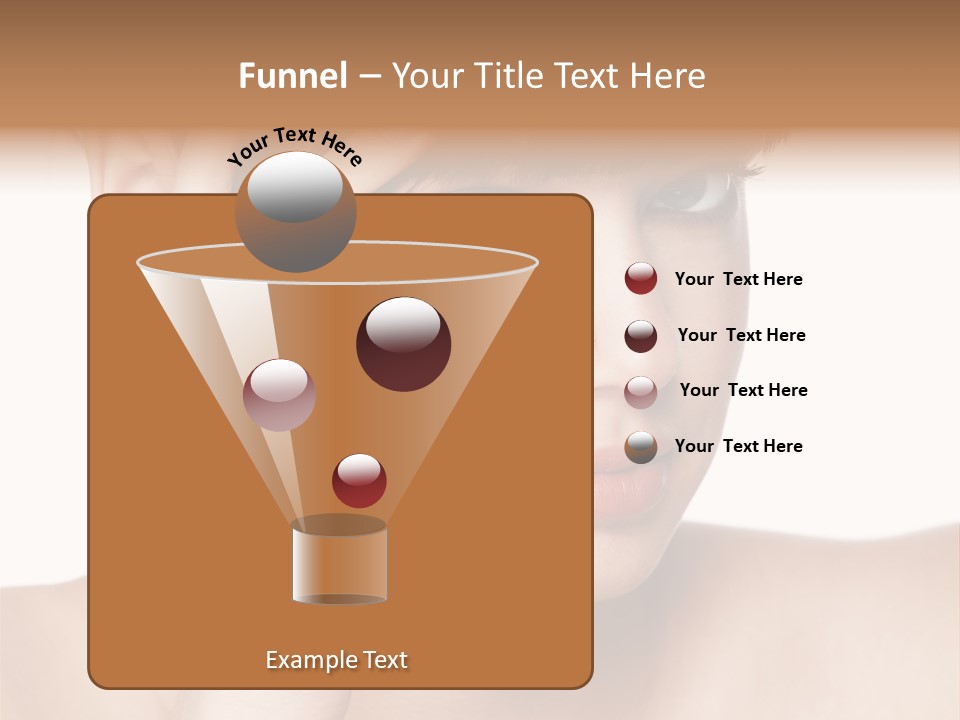Skincare View Female PowerPoint Template