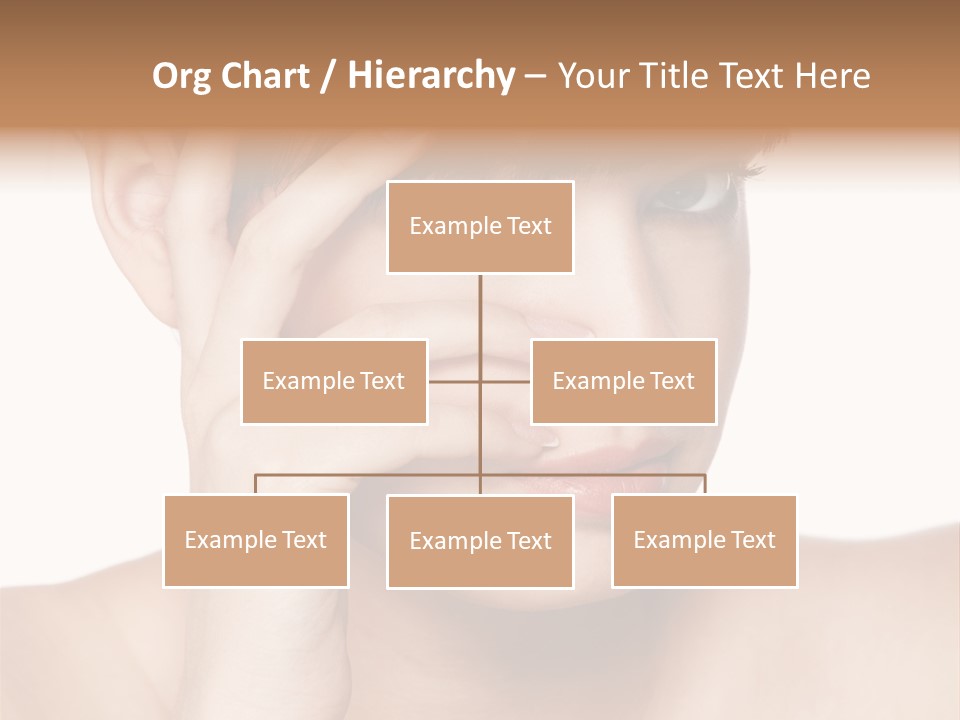 Skincare View Female PowerPoint Template