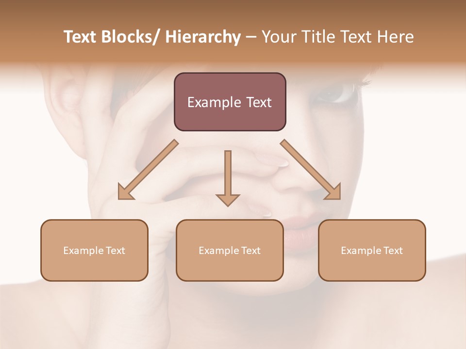 Skincare View Female PowerPoint Template