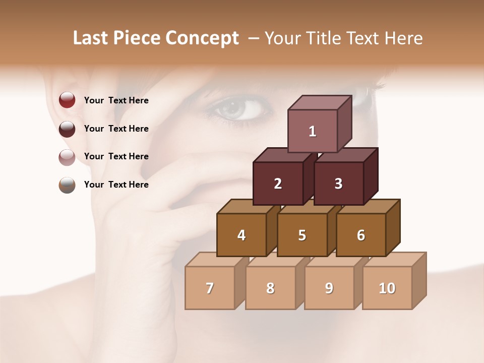 Skincare View Female PowerPoint Template