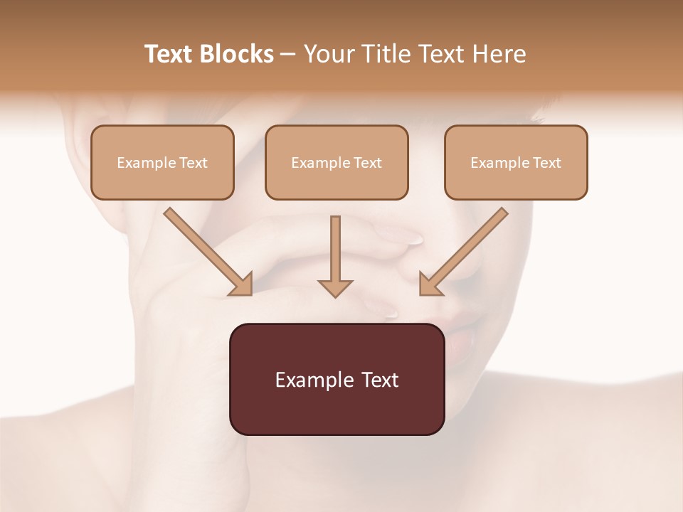 Skincare View Female PowerPoint Template