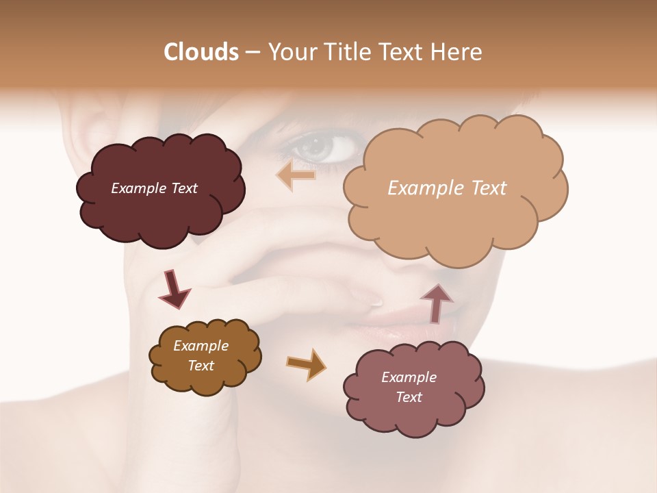 Skincare View Female PowerPoint Template