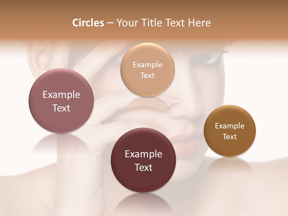Skincare View Female PowerPoint Template