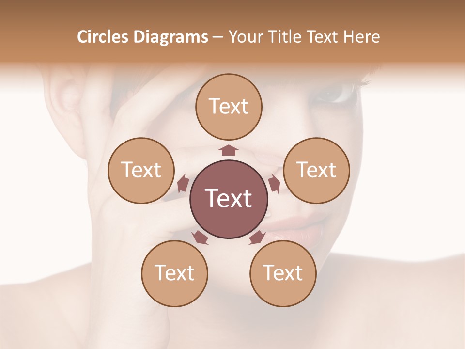 Skincare View Female PowerPoint Template