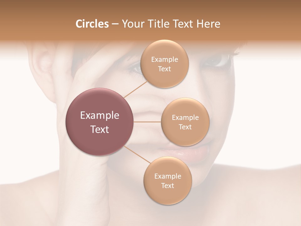 Skincare View Female PowerPoint Template