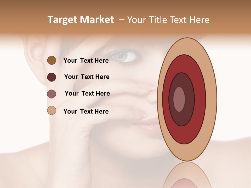 Skincare View Female PowerPoint Template