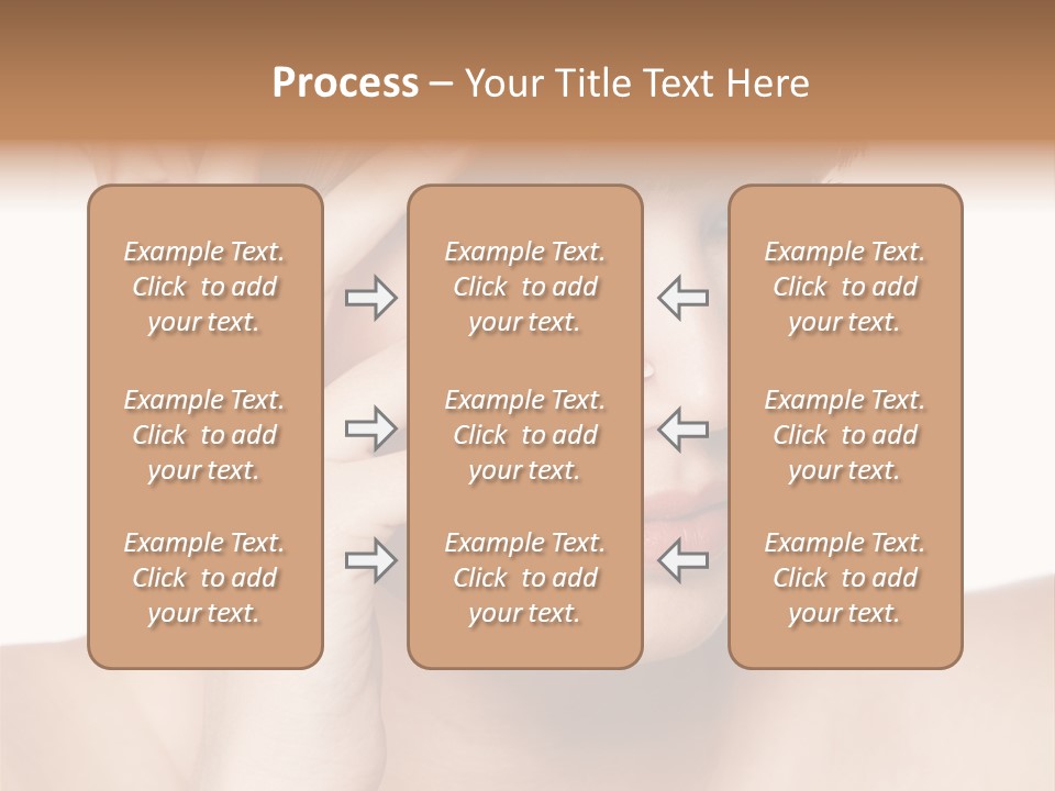 Skincare View Female PowerPoint Template
