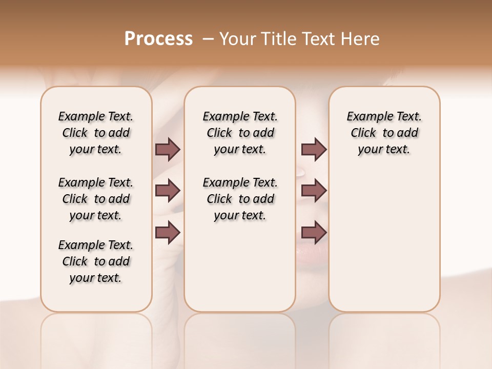 Skincare View Female PowerPoint Template