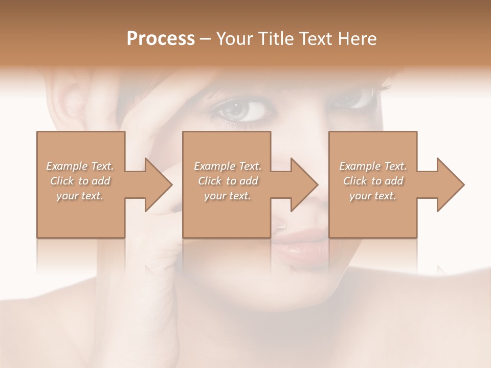 Skincare View Female PowerPoint Template