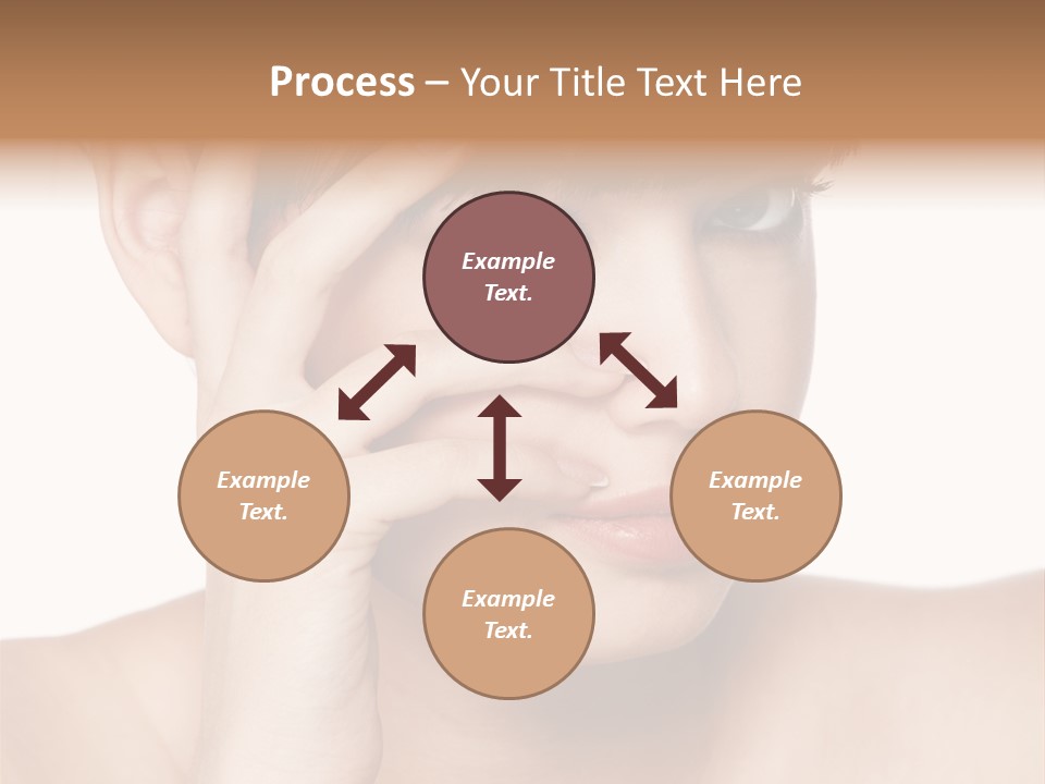 Skincare View Female PowerPoint Template