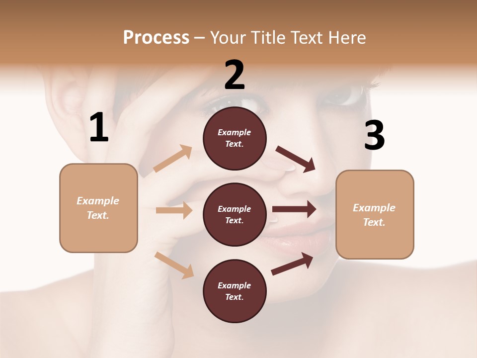 Skincare View Female PowerPoint Template