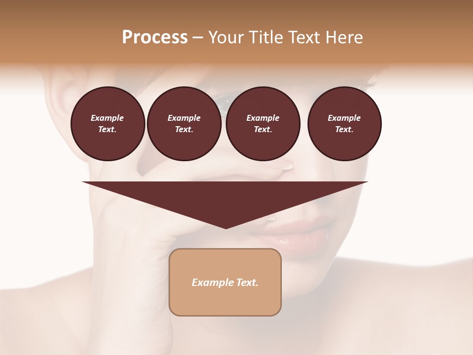 Skincare View Female PowerPoint Template