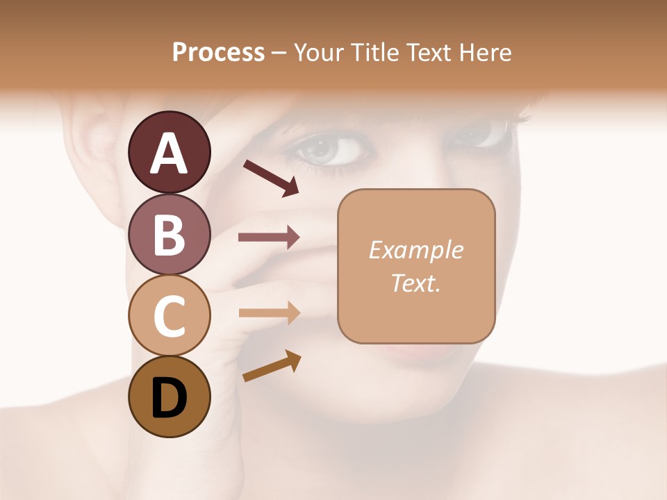 Skincare View Female PowerPoint Template