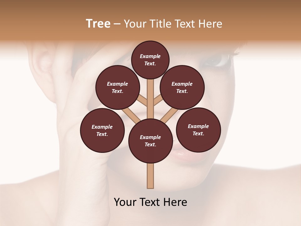Skincare View Female PowerPoint Template