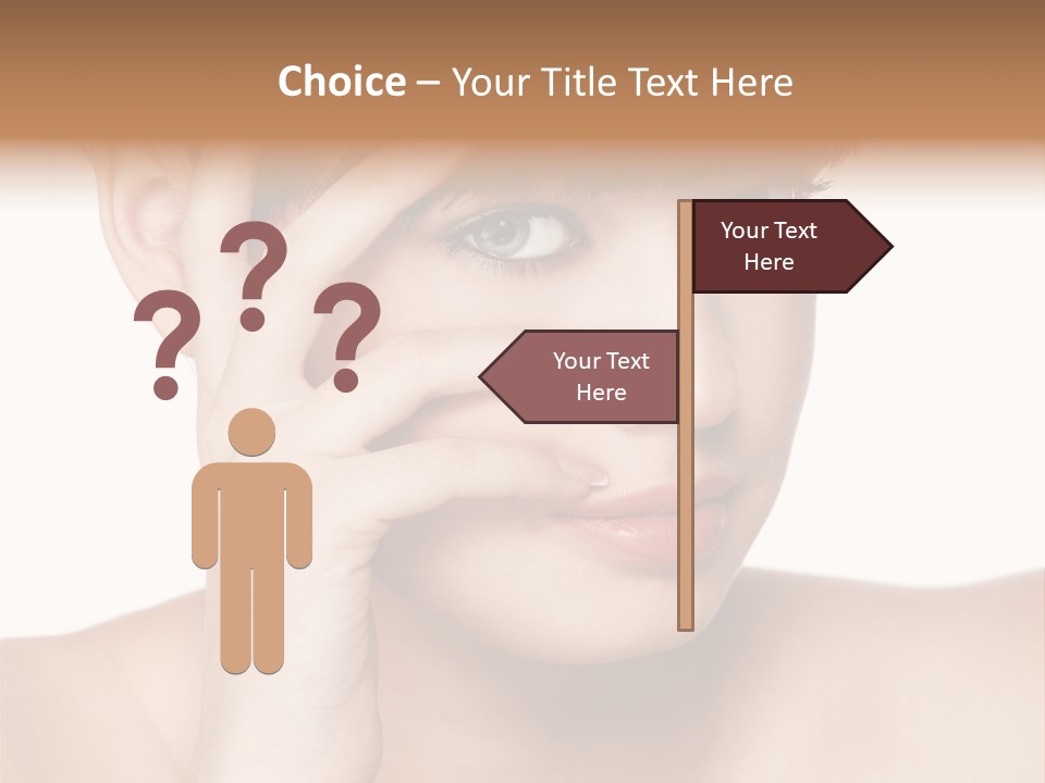 Skincare View Female PowerPoint Template