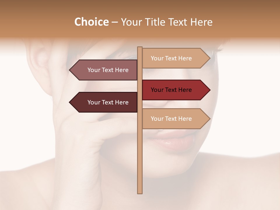 Skincare View Female PowerPoint Template