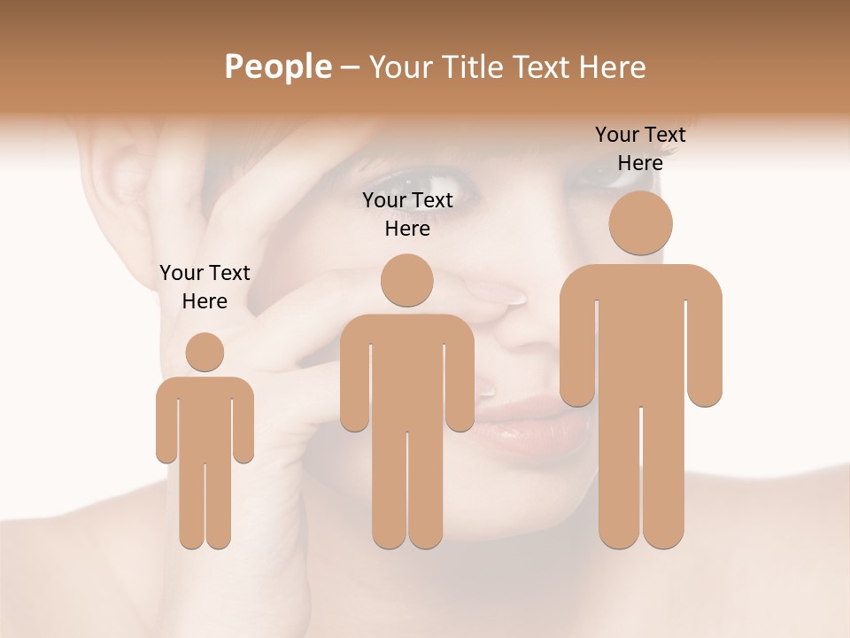 Skincare View Female PowerPoint Template