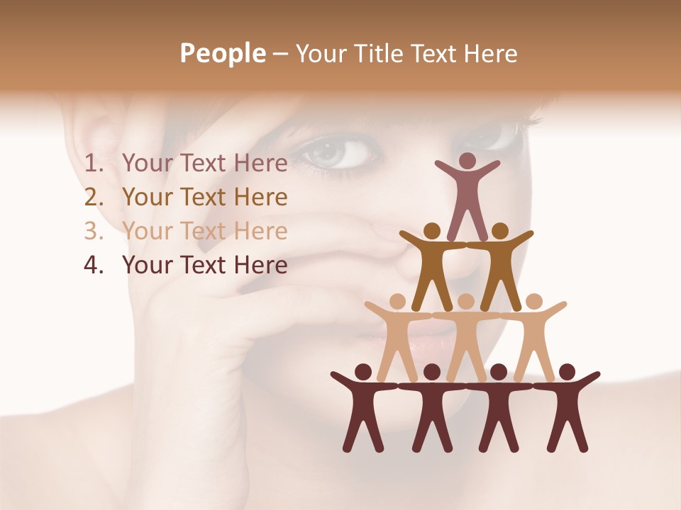 Skincare View Female PowerPoint Template