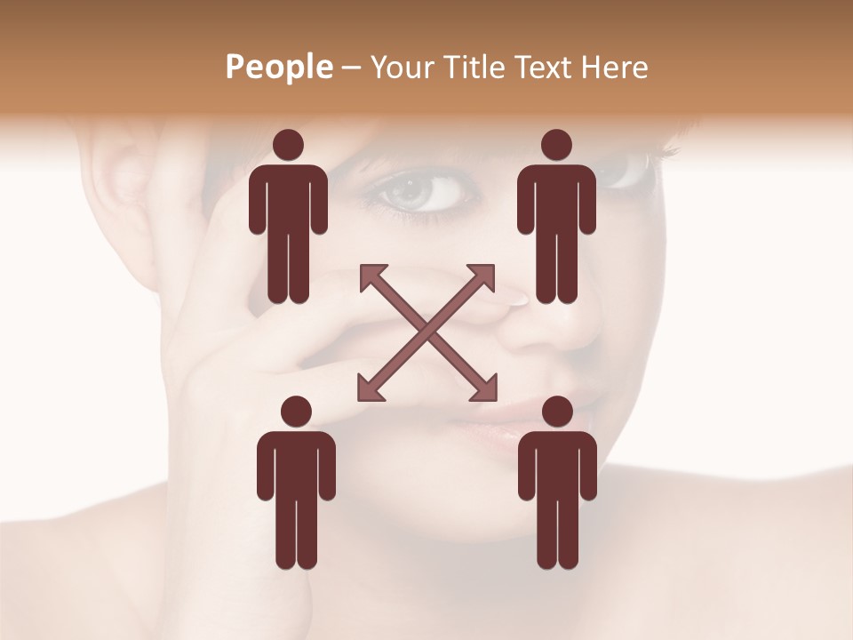 Skincare View Female PowerPoint Template