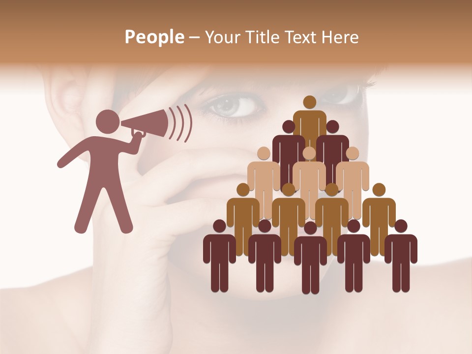 Skincare View Female PowerPoint Template