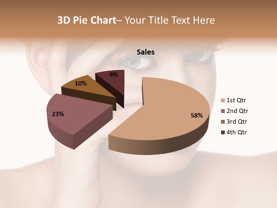 Skincare View Female PowerPoint Template
