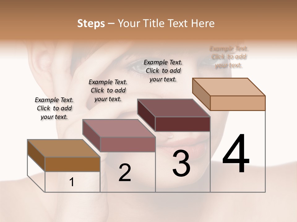 Skincare View Female PowerPoint Template