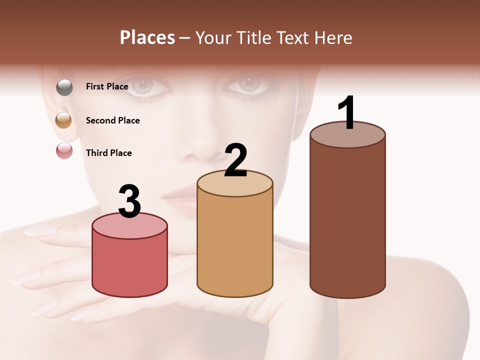 Natural Beautiful Face PowerPoint Template