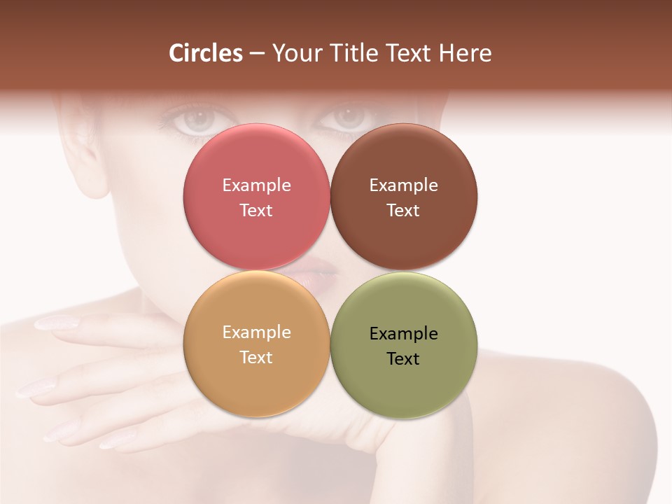 Natural Beautiful Face PowerPoint Template