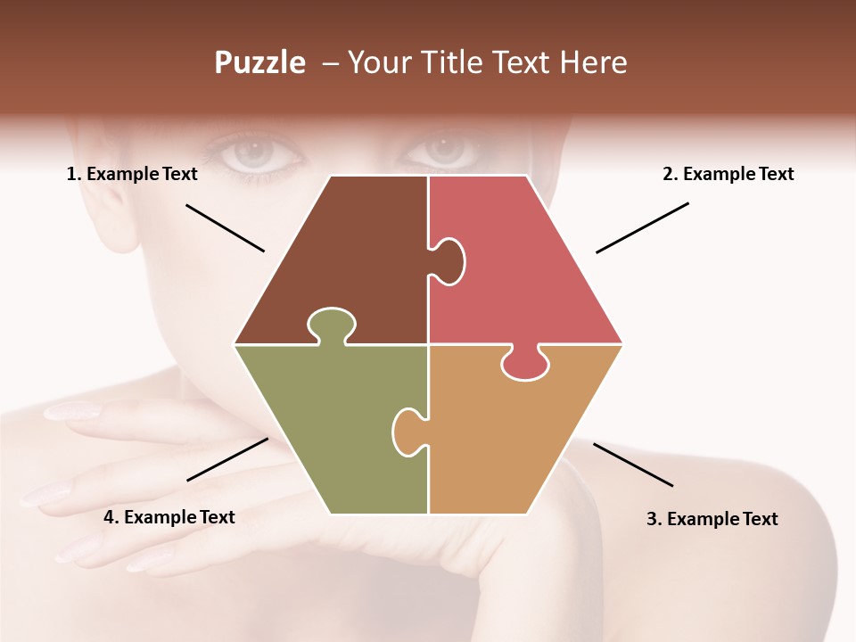 Natural Beautiful Face PowerPoint Template