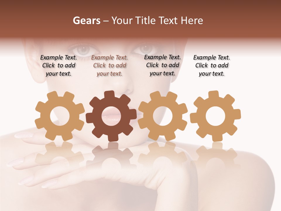 Natural Beautiful Face PowerPoint Template