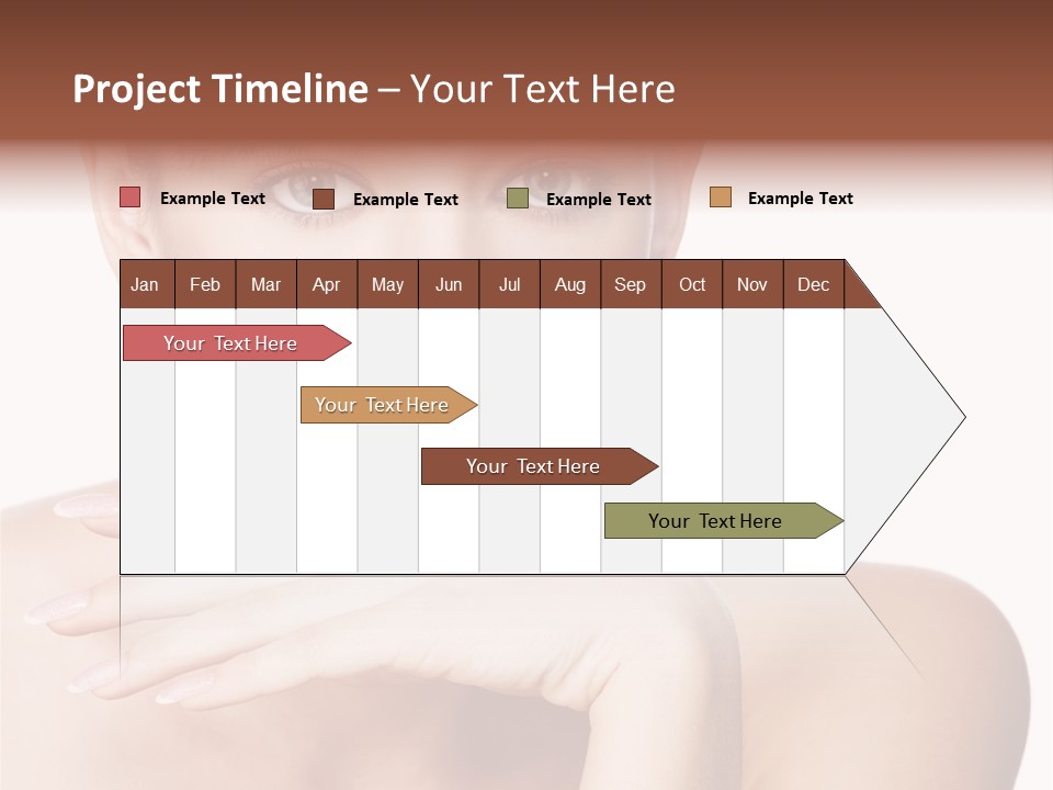 Natural Beautiful Face PowerPoint Template