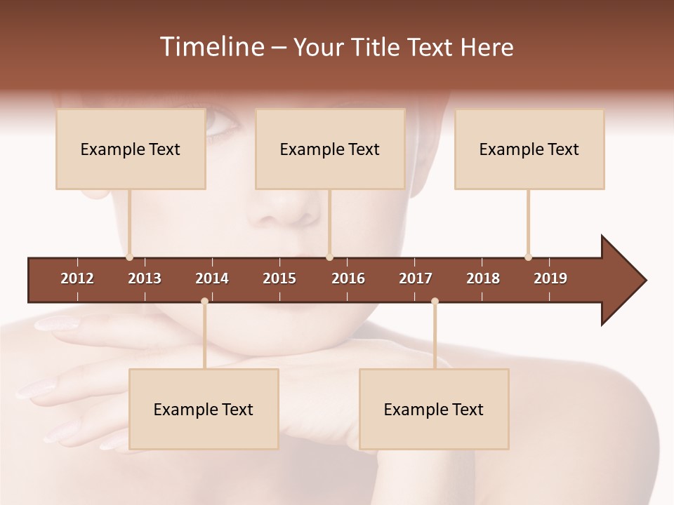 Natural Beautiful Face PowerPoint Template