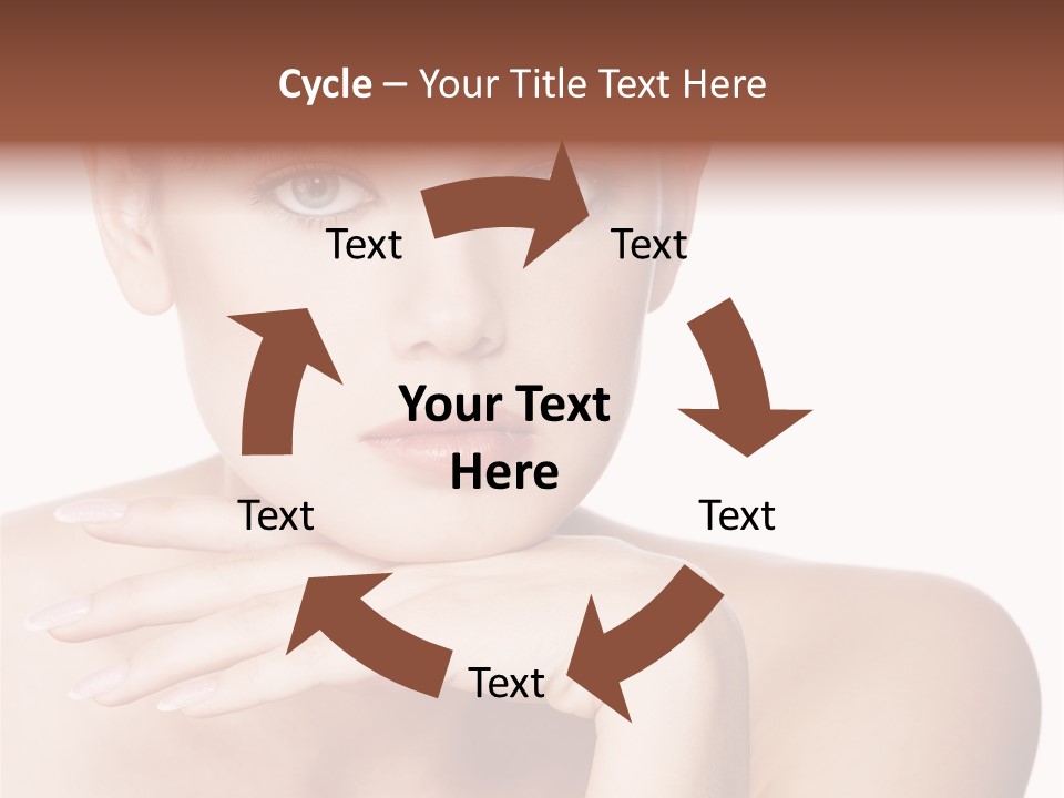 Natural Beautiful Face PowerPoint Template