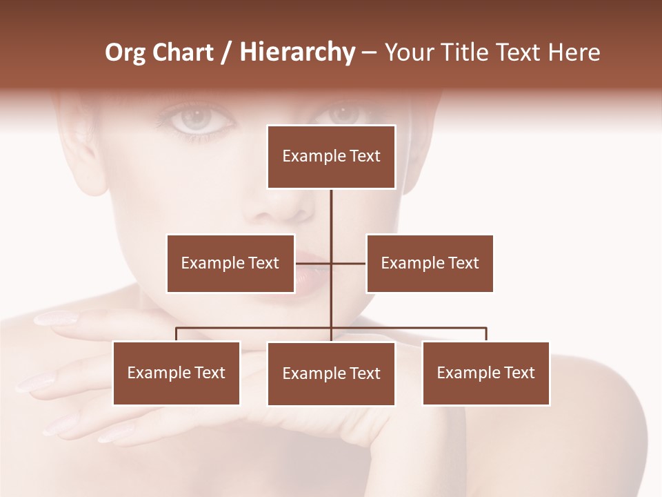Natural Beautiful Face PowerPoint Template