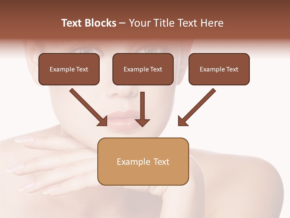 Natural Beautiful Face PowerPoint Template