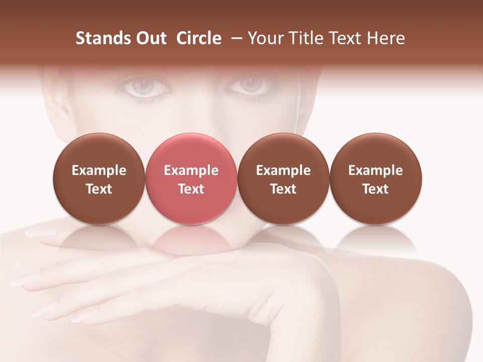 Natural Beautiful Face PowerPoint Template