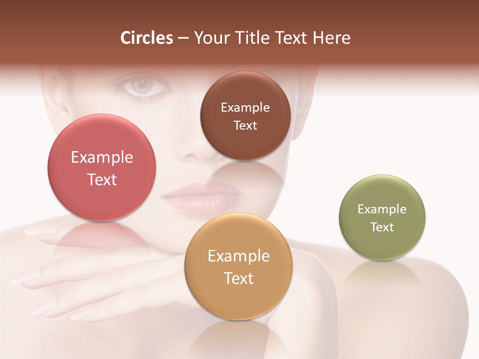 Natural Beautiful Face PowerPoint Template