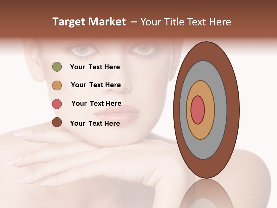 Natural Beautiful Face PowerPoint Template