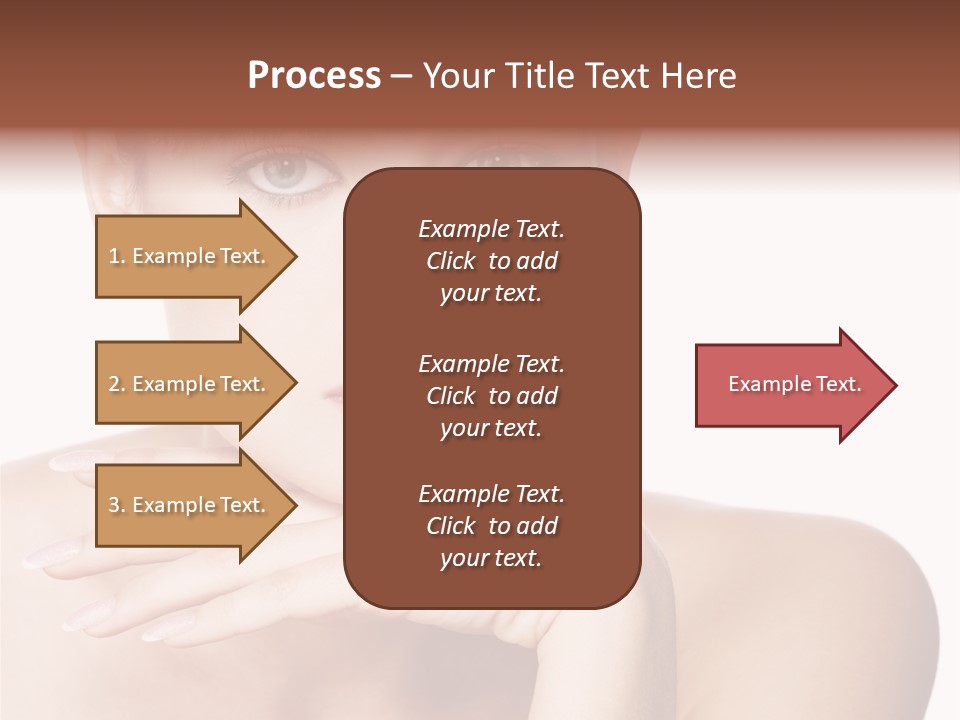 Natural Beautiful Face PowerPoint Template