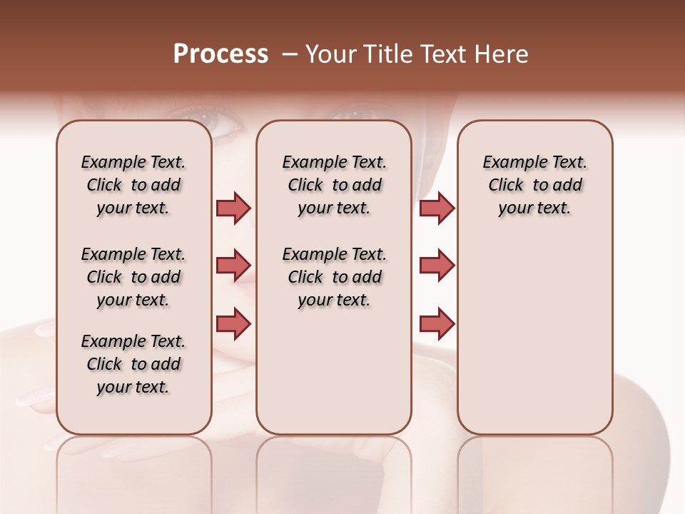 Natural Beautiful Face PowerPoint Template
