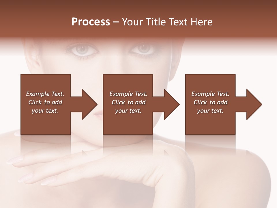 Natural Beautiful Face PowerPoint Template