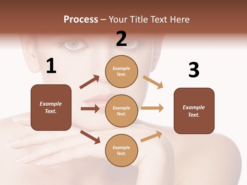Natural Beautiful Face PowerPoint Template