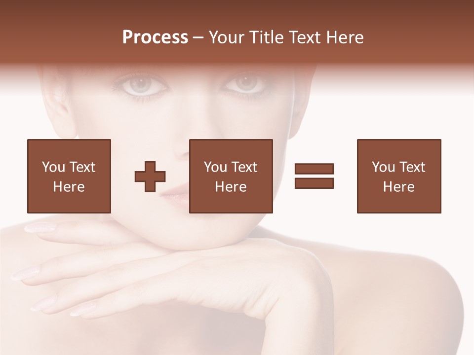 Natural Beautiful Face PowerPoint Template