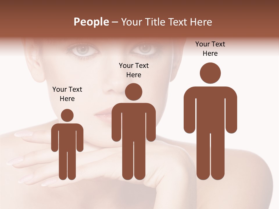 Natural Beautiful Face PowerPoint Template