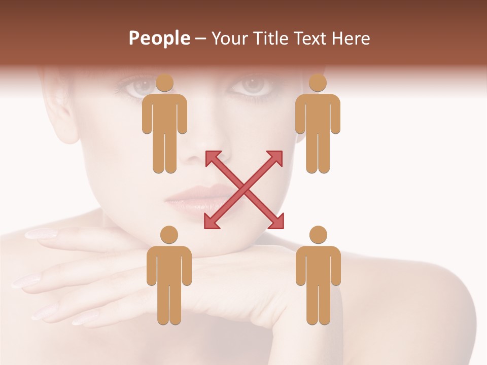 Natural Beautiful Face PowerPoint Template