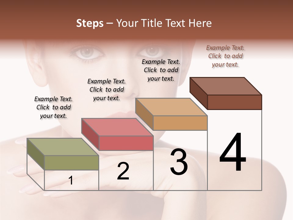 Natural Beautiful Face PowerPoint Template