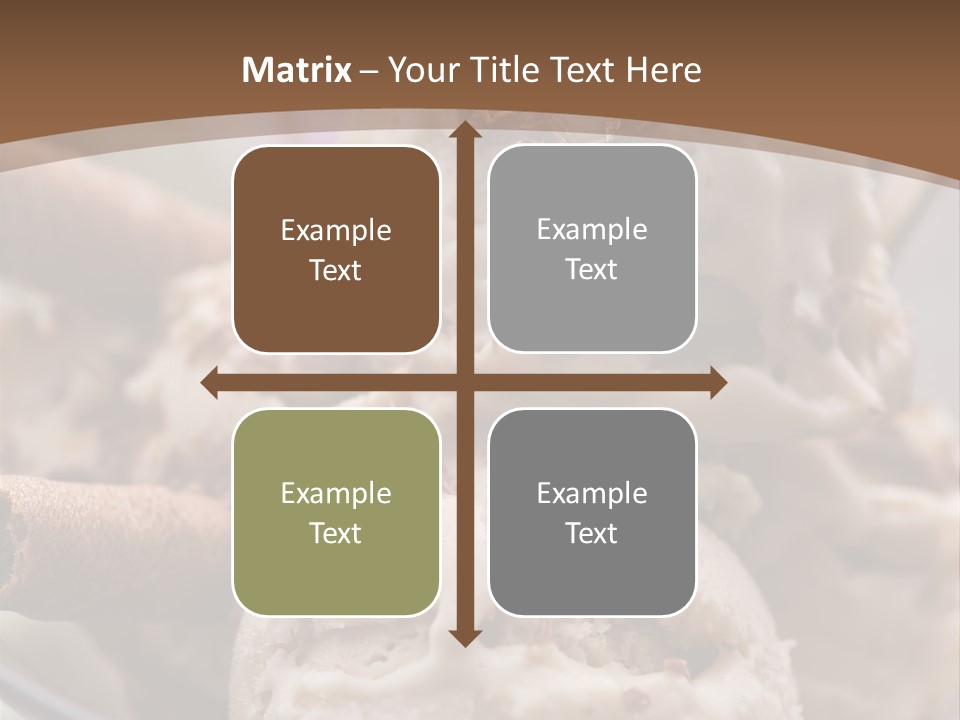 Dessert Culinary Menu PowerPoint Template
