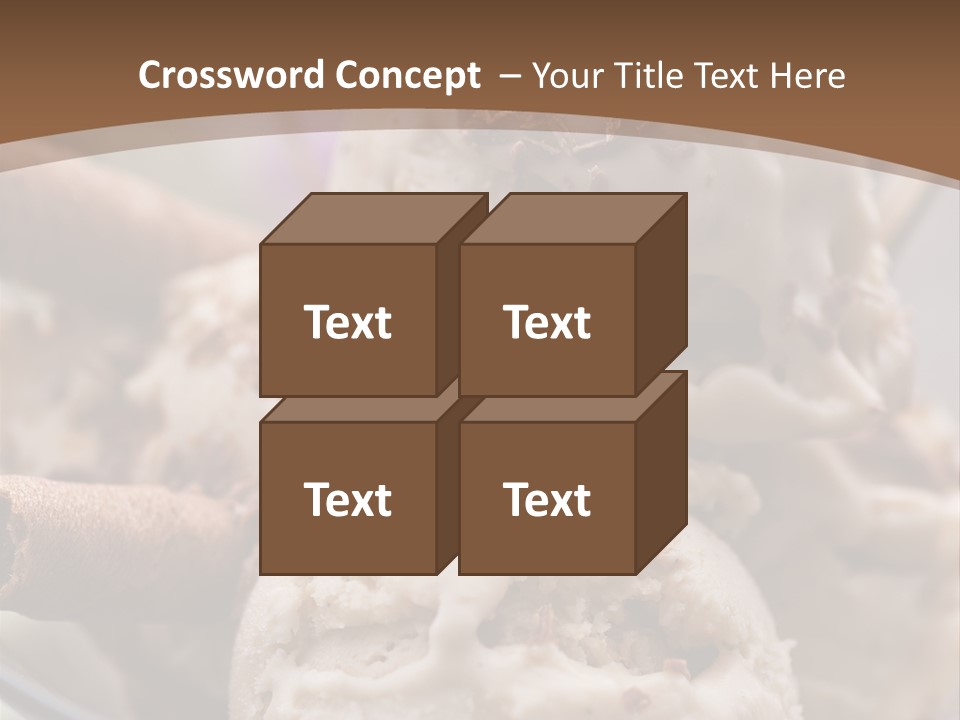 Dessert Culinary Menu PowerPoint Template