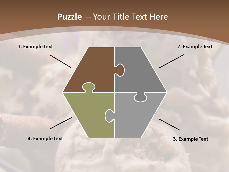 Dessert Culinary Menu PowerPoint Template