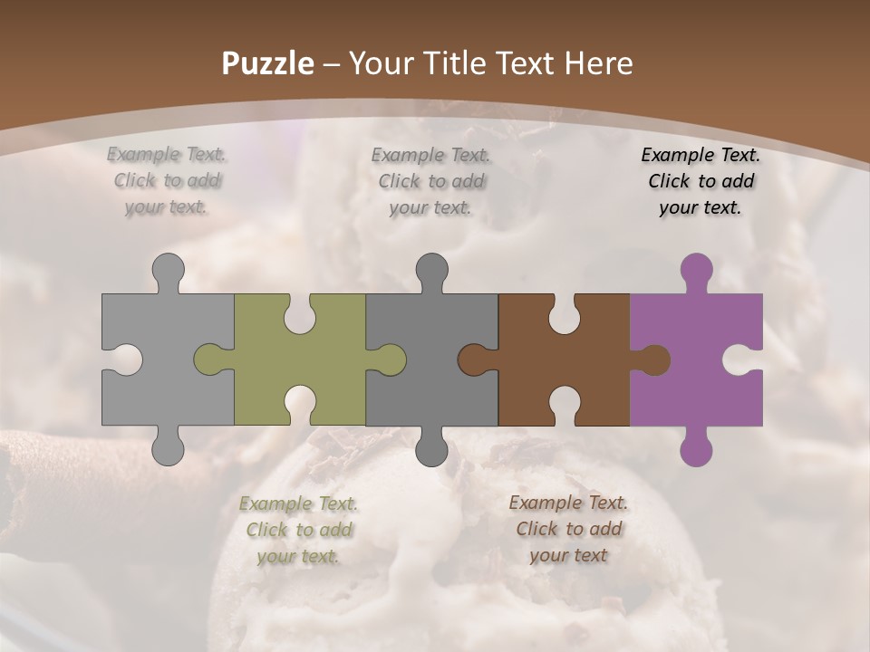 Dessert Culinary Menu PowerPoint Template